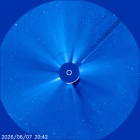 Latest LASCO C3 image of the Sun