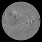 Latest SDO/HMI Magnetogram image of the Sun